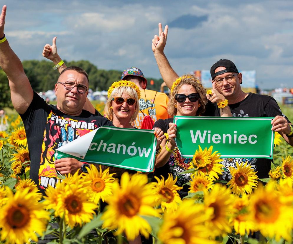 Festiwalowicze na Pol'and Rock Festivalu 2025