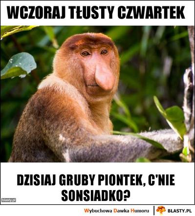 Memy na Tłusty Czwartek 2020. Śmieszne obrazki i gify na Tłusty Czwartek 20 lutego 2020