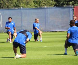 Trening Lecha Poznań przed meczem z Rakowem Częstochowa 