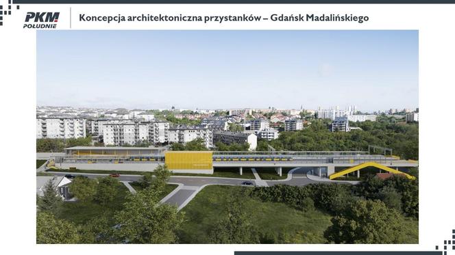 PKM Południe – wizualizacja