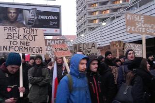 Protest studentów i studentek we Wrocławiu