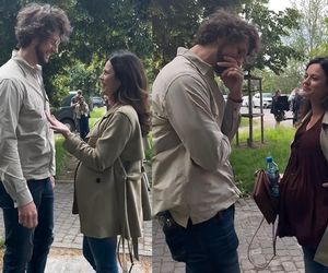 M jak miłość. Szczęśliwy Mariusz do końca będzie wierzył ciężarnej Kasi! Nie domyśli się, że urodzi nie jego dziecko - ZDJĘCIA, WIDEO