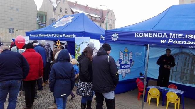 Finał WOŚP na placu Mickiewicza w Poznaniu 2017