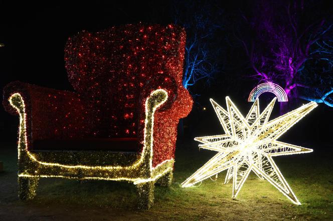 „Historia światła” po raz ostatni. Park iluminacji w Lublinie kończy sezon