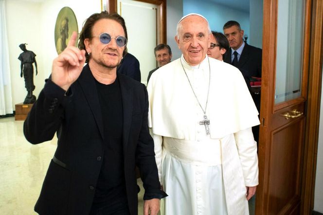 Papież Franciszek spotykał się na przestrzeni lat z gwiazdami