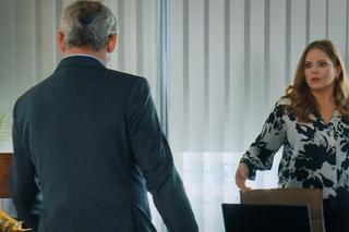 M jak miłość odc. 1710. Adam Werner (Jacek Kopczyński), Anita (Melania Grzesiewicz)