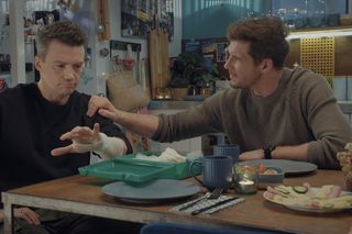 M jak miłość odc. 1865. Jakub Karski (Krzysztof Kwiatkowski), Marcin (Mikołaj Roznerski)