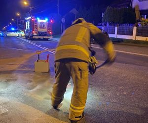 Czołowe zderzenie w powiecie wodzisławskim. Sześć osób poszkodowanych