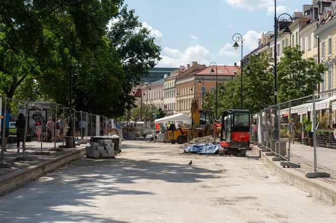 Remont Krakowskiego Przedmieścia