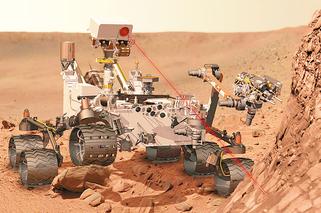 Łazik Curiosity jest na Marsie