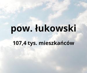 TOP 10 najbardziej zaludnionych powiatów na Lubelszczyźnie