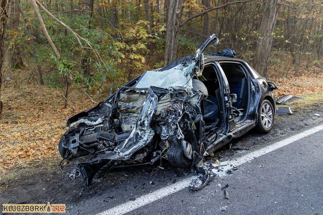 Tragiczny wypadek w Bąkowie na DK11