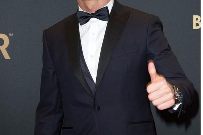 Złota Piłka Cristiano Ronaldo z synem