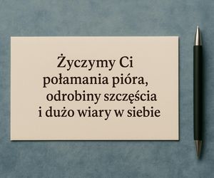 Powodzenia na maturze! Fajne kartki i życzenia dla maturzysty do wysłania przed egzaminem