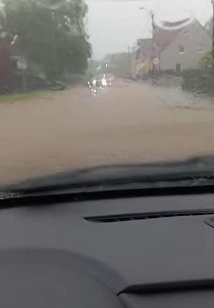 Racibórz znalazł się pod wodą. Wielkie ulewy przeszły nad śląskim miastem