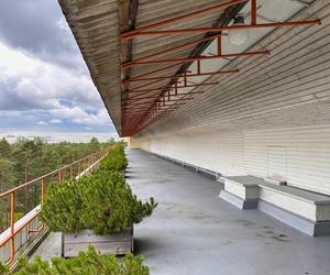 Sanatorium Paimio - główny taras