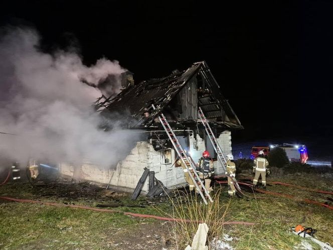 Tragiczny pożar w woj. lubelskim