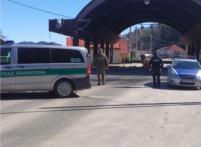 Zamknięta granica polsko-słowacka
