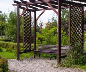 Pergola w ogrodzie