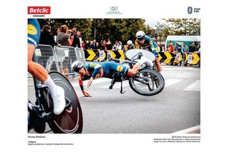 Na Stadionie Śląskim wybrano najlepsze zdjęcia fotografii sportowej