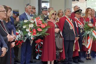 Odsłonięcie tablicy upamiętniającej 100-lecie Cudu nad Wisłą