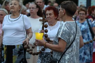 76. rocznica Cudu Lubelskiego. Procesja różańcowa w centrum Lublina