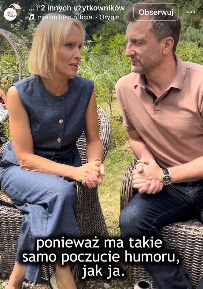 M jak miłość. Dorota (Iwona Rejzner), Bartek (Arkadiusz Smoleński)