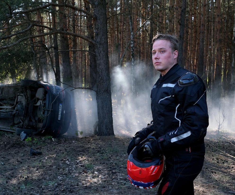 M jak miłość. To on doprowadzi do makabrycznego wypadku Zduńskich! Wcześniej zaczai się na Basię - ZDJĘCIA