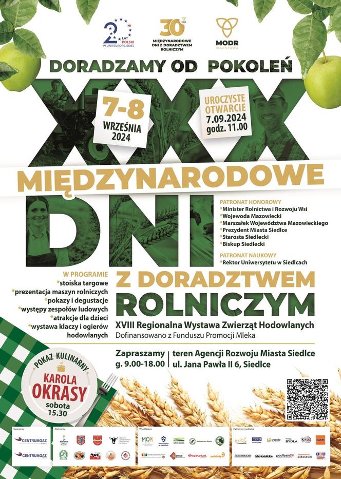 Międzynarodowe Dni z Doradztwem Rolniczym w Siedlcach