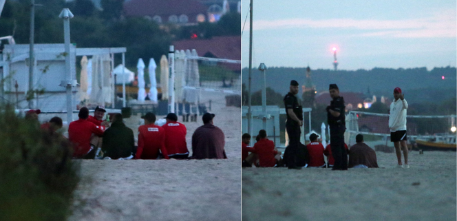 Reprezentacja po Euro 2020: Piją na plaży. Policja na miejscu. Jest afera. ZDJĘCIA
