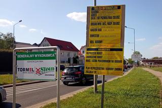 Po budynkach na ul. Sosabowskiego pozostała sterta gruzu