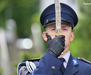 Uroczyste ślubowanie 69 nowych policjantów  w Oddziale Prewencji Policji w Katowicach