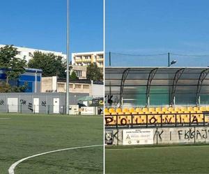 Stadion użytkowany przez Ruch Radzion został zdemolowany