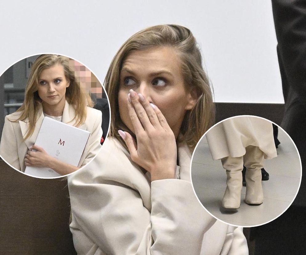 Agnieszka Kaczorowska podczas rozwodu z Maciejem Pelą