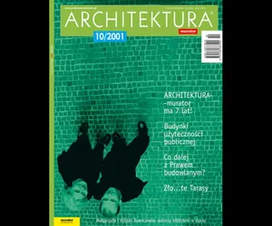 Miesięcznik Architektura 10/2001