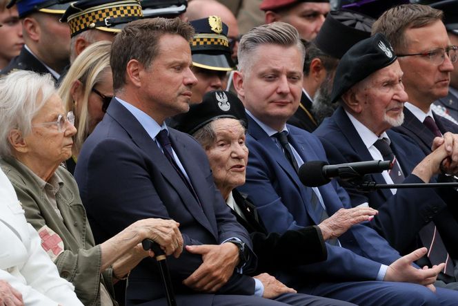 Uroczystość pod pomnikiem Polegli Niepokonani (1.08.2025)