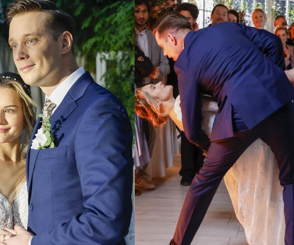 Na Wspólnej, odcinek 3770: Ślub Kasi i Darka pełen niespodzianek! Pierwszy taniec na weselu oczaruje wszystkich gości - ZDJĘCIA