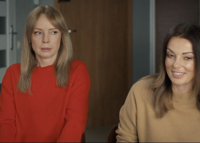 Barwy szczęścia odc. 3195. Agnieszka (Katarzyna Tlałka), Kasia (Katarzyna Glinka)