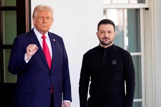 Wołdymyr Zełenski w Waszyngtonie. Gra o bezpieczeństwo Ukrainy 