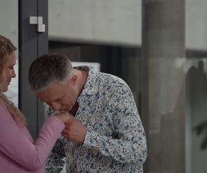 	Pierwsza miłość ostatni odcinek 4040. Dorota (Magdalena Wróbel), Artur (Łukasz Płoszajski),