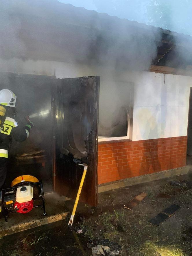 Pożar w Boszkowie-Letnisku, potem w Lesznie