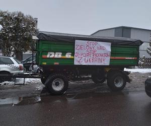 Protest rolników w Hrubieszowie - 9 lutego 2024