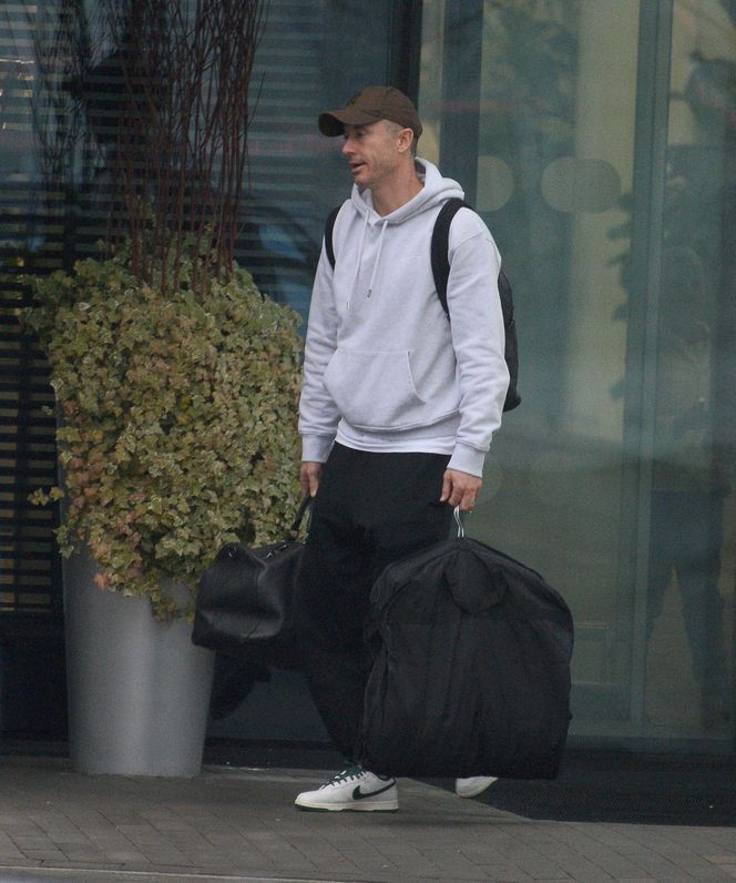 Robert Lewandowski przyleciał na kadrę