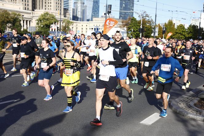 Uczestnicy 46. edycji Nationale-Nederlanden Maratonu Warszawskiego