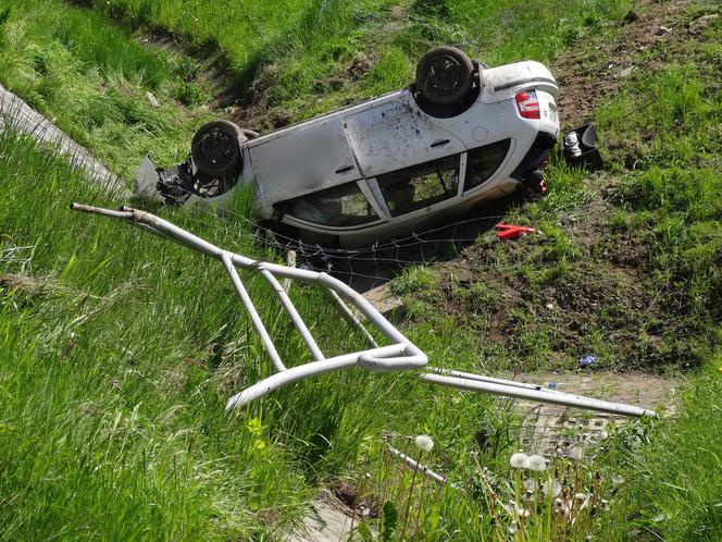 Wypadek na A4 za węzłem Bieżanów. Zginął młody mężczyzna [ZDJĘCIA]