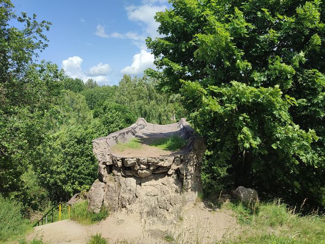Zwalony most w Grądach Kruklaneckich