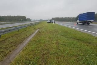 Seria groźnych kolizji na autostradzie A4 koło Tarnowa