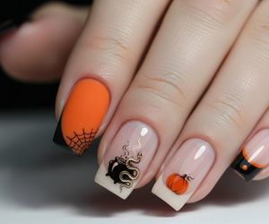paznokcie na halloween
