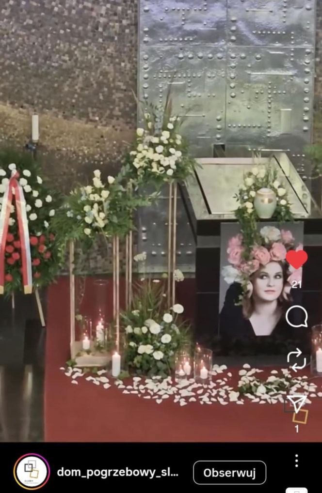 Joanna Kołaczkowska - pogrzeb