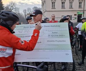 Wielkoorkiestrowa Sztafeta Cyklistów wyruszyła do Jurka Owsiaka